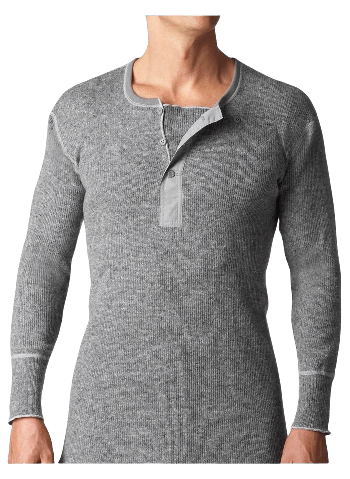 Heritage Heavy Weight Wool Henley