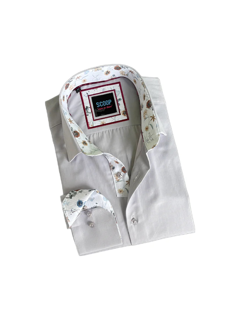Scoop Dress Shirt